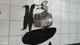 Part ex Honda PCX 160 (windshield, karpet, spion, kulit jok)