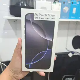 IPhone 16 Pro Max 1TB Black Titanium New Garansi Resmi IBox