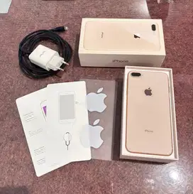 DIJUAL - iPhone 8 Plus 64gb Gold - Second