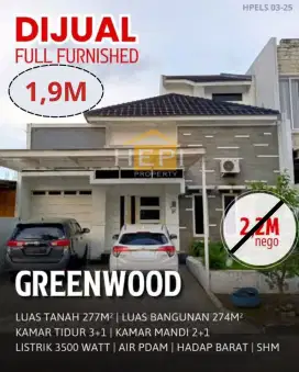 Jual Rumah full furniture