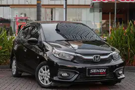 Honda Brio Satya 1.2 E 1.2E i-VTEC CVT Matic 2020 Hitam Mutiara.