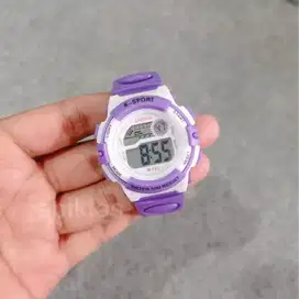 aneka anak jam keren digital rubber ls82 v2 ungu