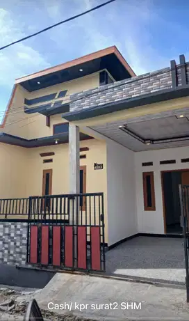 rumah minimalis dua kamar tidur full renopasi