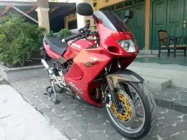 Ninja rr old merah 2010 asli plat ab tangan pertama istimewa