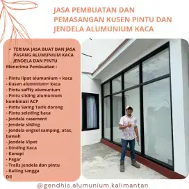 JASA PEMBUATAN DAN PEMASANGAN SEGALA JENIS INTERIOR KUSEN ALUMINIUM