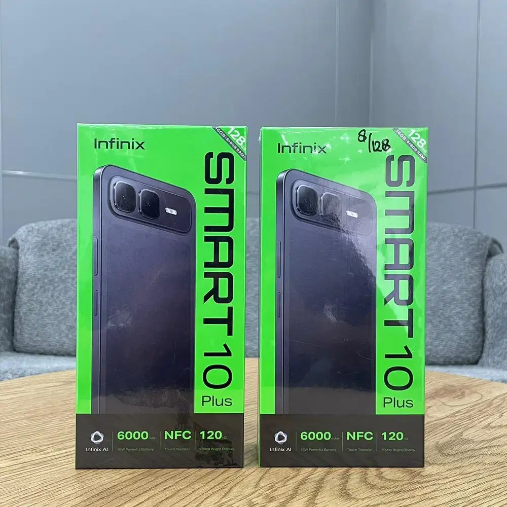 INFINIX SMART 10 Plus 8/128 GB Original Garansi Resmi