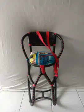 Jual kursi rotan motor matic masih baru