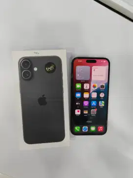 Iphone 16+ 256GB black like new