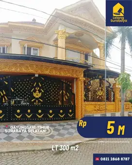 Rumah Surabaya Gayungsari Timur