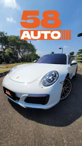 KM 1RB! PORSCHE CARRERA S 2018 A/T! 3.800CC N/A! FULL ORIGINAL!