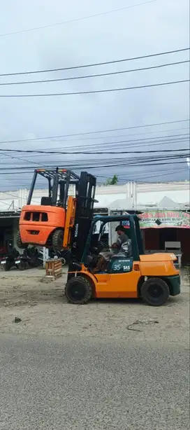 Forklift Toyota 3,5 Ton,Tiang 4 Meter,Manual,13Z,7FD35,Tahun 2012