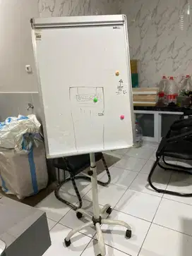 Whiteboard Standing Single Face / Papan Tulis