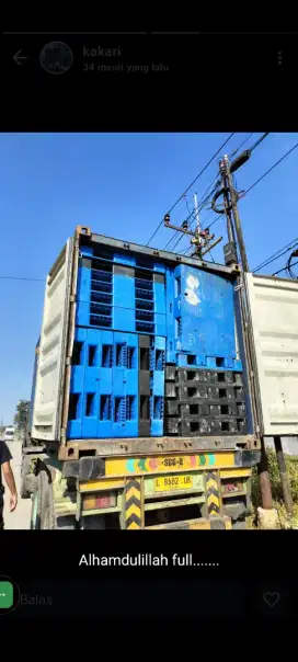 Pallet Plastik second bagus dan murah