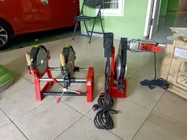 Mesin Pemanas pipa Hdpe berkulitas Type Y 2 clamp SHDS 160mm