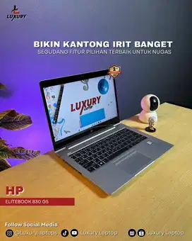 LAPTOP HP ELITEBOOK 830 G5 SLIM CORE I5 RAM 8GB DDR4 SSD 256GB SECOND