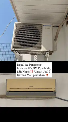 Dijual Ac 1 Pk Inverter Panasonic