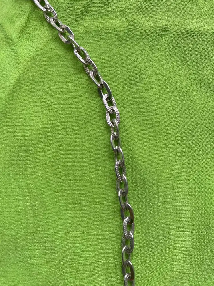 KALUNG RANTAI LOGAM – MONEL – TIDAK LUNTUR -  PRELOVED