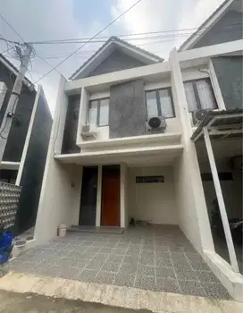 Rumah SHM 2 Lt Siap KPR 11 Mnt ke Grand Mall Cimanggis J-36115