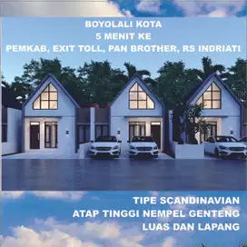 Rumah Premium Boyolali, 5 mnt ke Pemkab, Toll, Pan Brother, RSIndriati