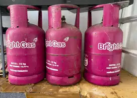 3 Tabung Bright Gas Kosong Dijual – Kondisi Bagus!