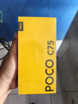 BARU Poco C75 NFC 6/128 garansi resmi Tam 15 Bulan