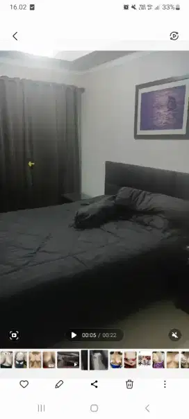 Disewakan apartemen tipe studio