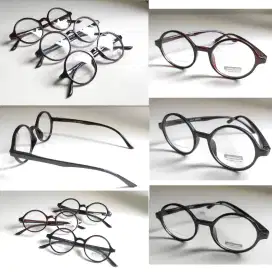 Frame Kacamata Bulat Barning