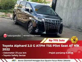 [ BERGARANSI ] Toyota Alphard 2.5 G ATPM TSS Pilot Seat AT 2022/2023