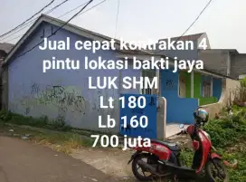 Kontrakan di LUK bakti jaya Pamulang setu