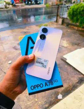 Oppo A78 5G Ram 8/256GB Fullset No Minus