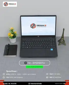 Hp 14-ep0090TU i3-N305/8gb/256gb/14hd/blk