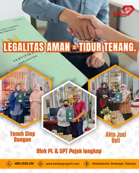 Kavling Murah Gedangan