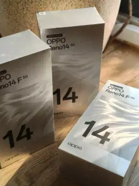 OPPO RENO 14 5G 12/256GB BARU SEGEL RESMI