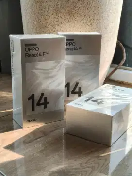 OPPO RENO 14 5G NEW SEGEL GARANSI RESMI