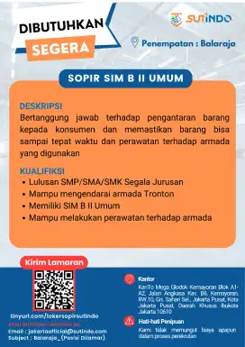 SOPIR SIM B II UMUM