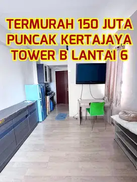 Puncak Kertajaya Studio Furnished dekat Merr,Unair,ITS,Manyar,Araya