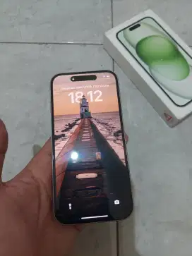 IPHONE 15 like new komplit kondisi super