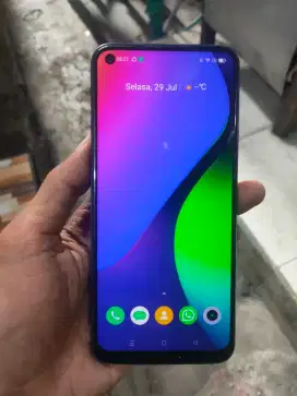 Realme C17 6/256 body fisik lecet pemakaian no kW hp Chasan