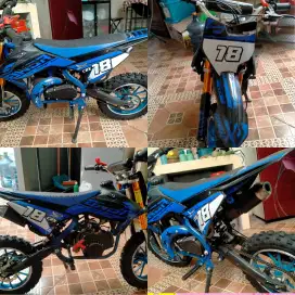 MOTOR TRAIL MINI MESIN POTONG RUMPUT