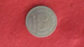 Uang kuno 25 rupiah