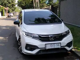 honda jazz rs cvt matic 2018 putih mulus bandung