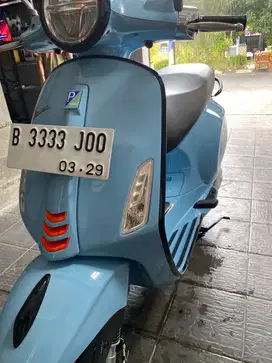 Vespa Primavera 150 i-Get 2024 Favorite Color Blue Audace