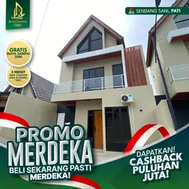 Rumah Skandinavian dan American di kota Pati