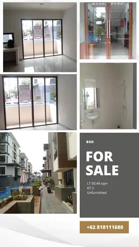 Dijual Apartment Assati - Garden house Vanya park BSD CITY