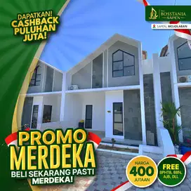 Hunian 7 menit ke UNS Gaya Modern Skandinavian, Banyak Bonusnya !