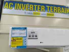 Credit AC LG 0.5 PK Dibawah 10m2 370 Watt cicilan bunga rendah