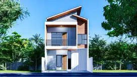 Rumah murah 2 Lantai di depok Nempel JL utama