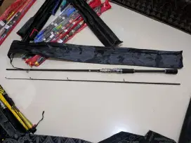 Joran pancing Murah Carbon Hollow panjang 2.10Meter Baru