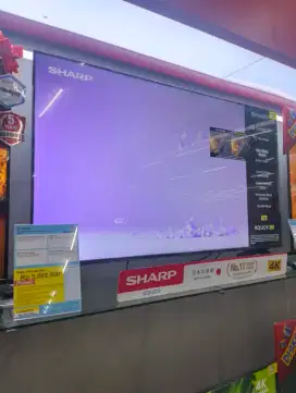 Promo cicilan Sharp google tv 50inch