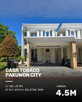 Rumah Casa Tobaco Pakuwon City MINIMALIS SIAP HUNI FURNISH